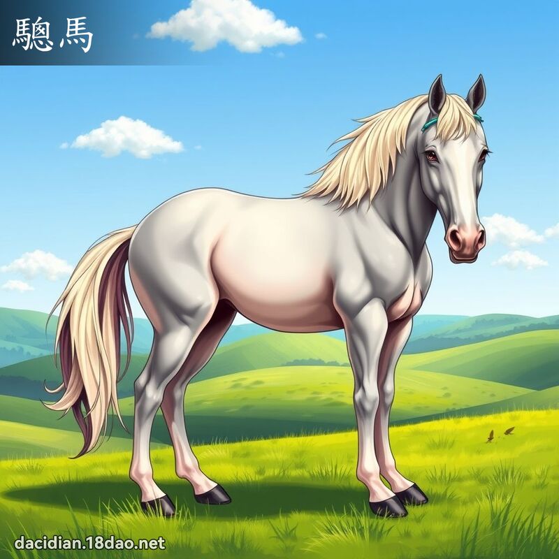驄馬 - 國語大辭典配圖