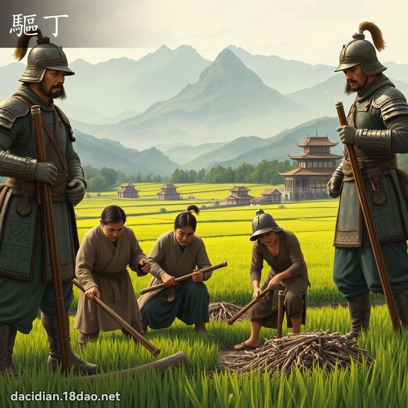 驱丁 - 国语大辞典配图