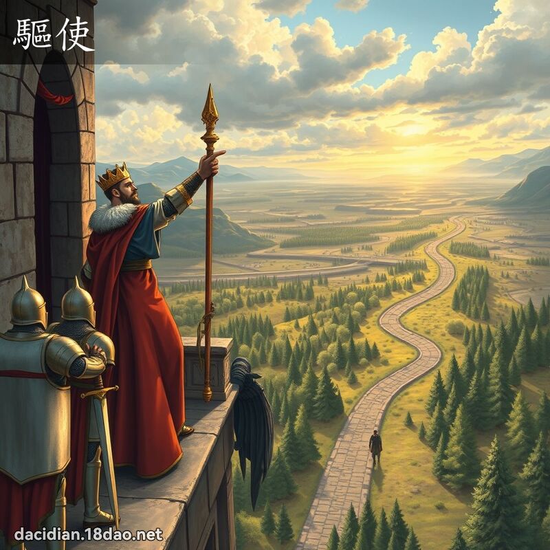 驅使 - 國語大辭典配圖