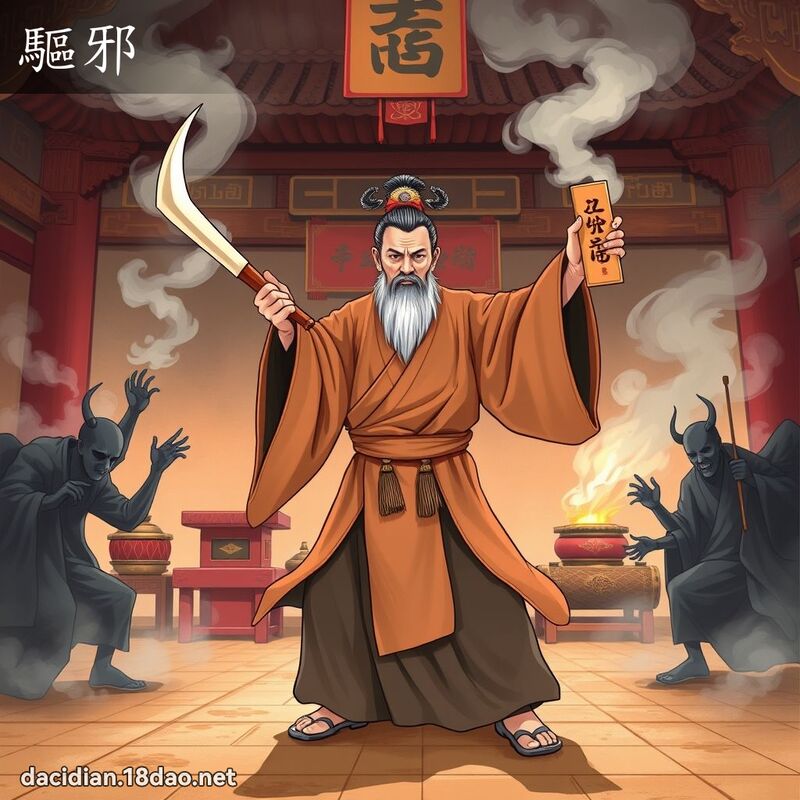 驱邪 - 国语大辞典配图