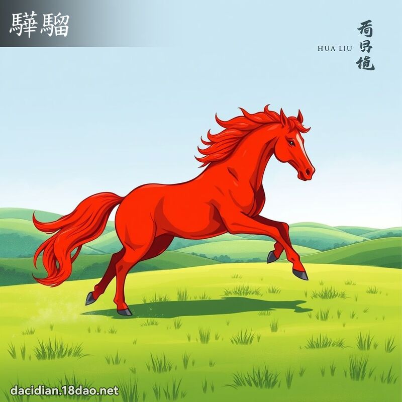 驊騮 - 國語大辭典配圖