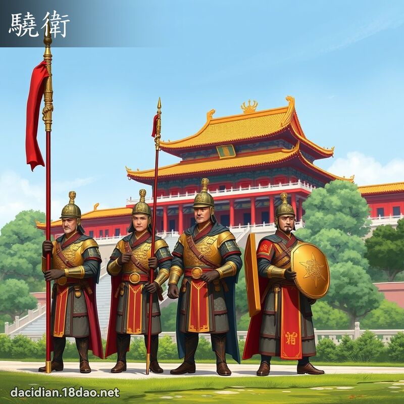 驍卫 - 国语大辞典配图