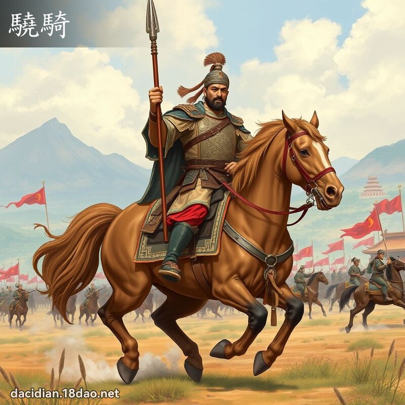 驍骑 - 国语大辞典配图