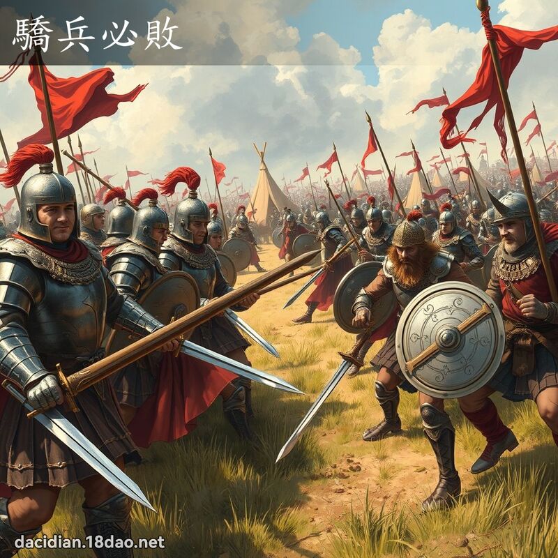 骄兵必败 - 国语大辞典配图