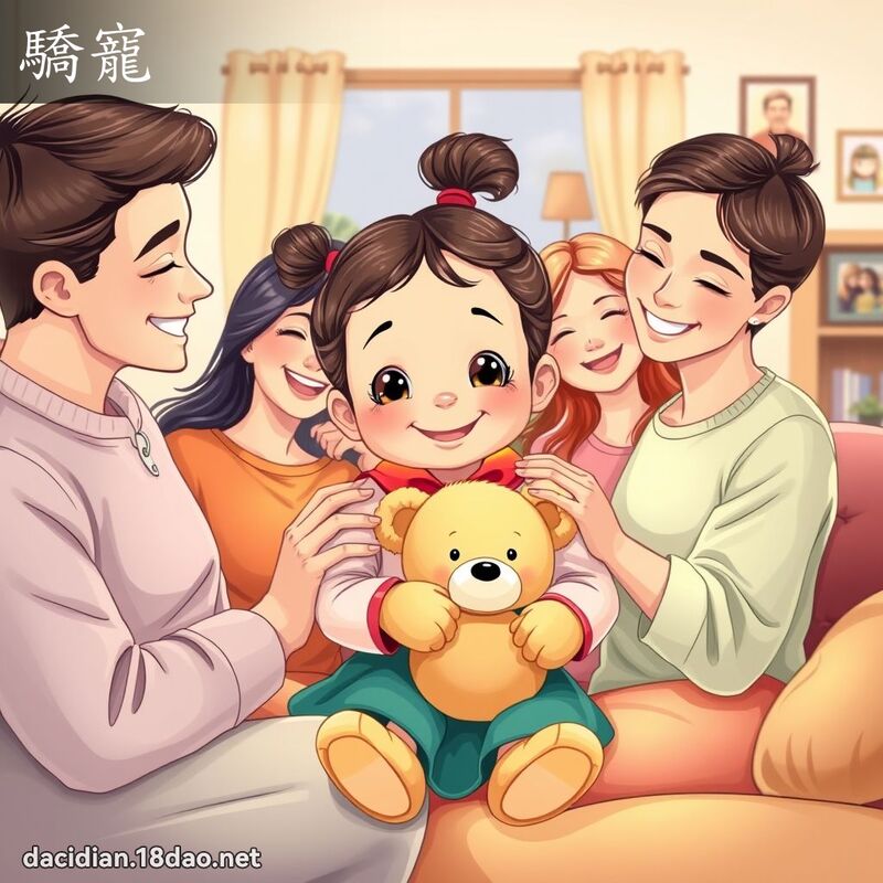驕寵 - 國語大辭典配圖