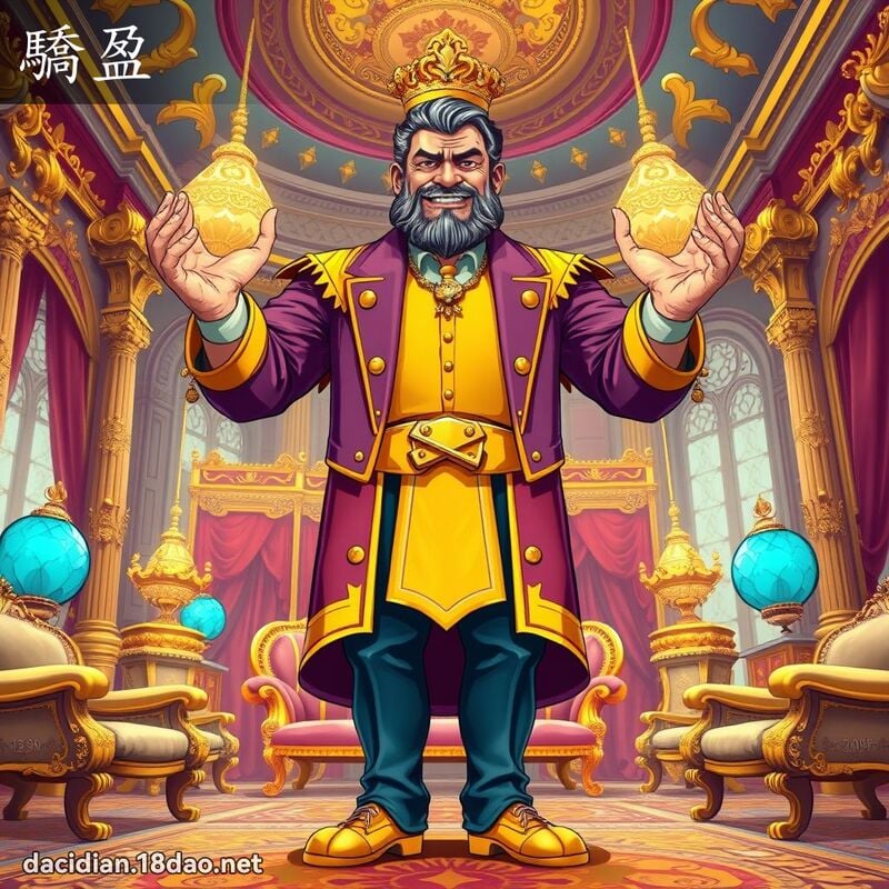 驕盈 - 國語大辭典配圖