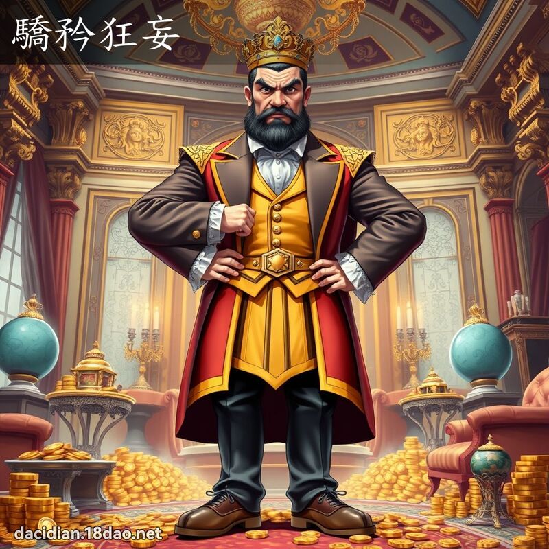 驕矜狂妄 - 國語大辭典配圖