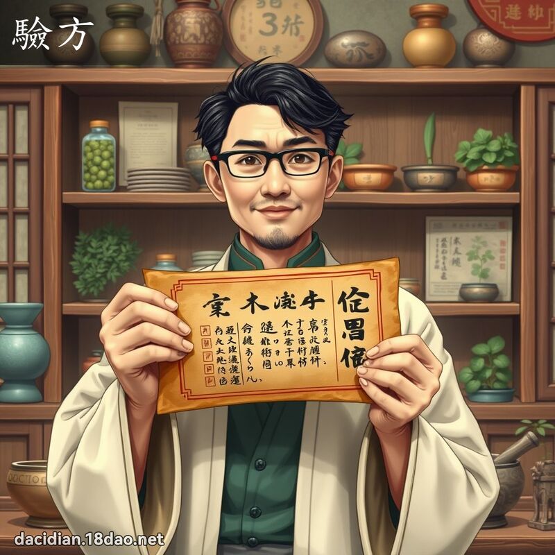 验方 - 国语大辞典配图