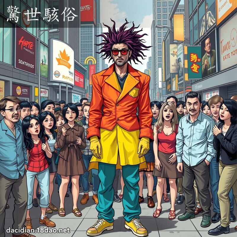 驚世駭俗 - 國語大辭典配圖