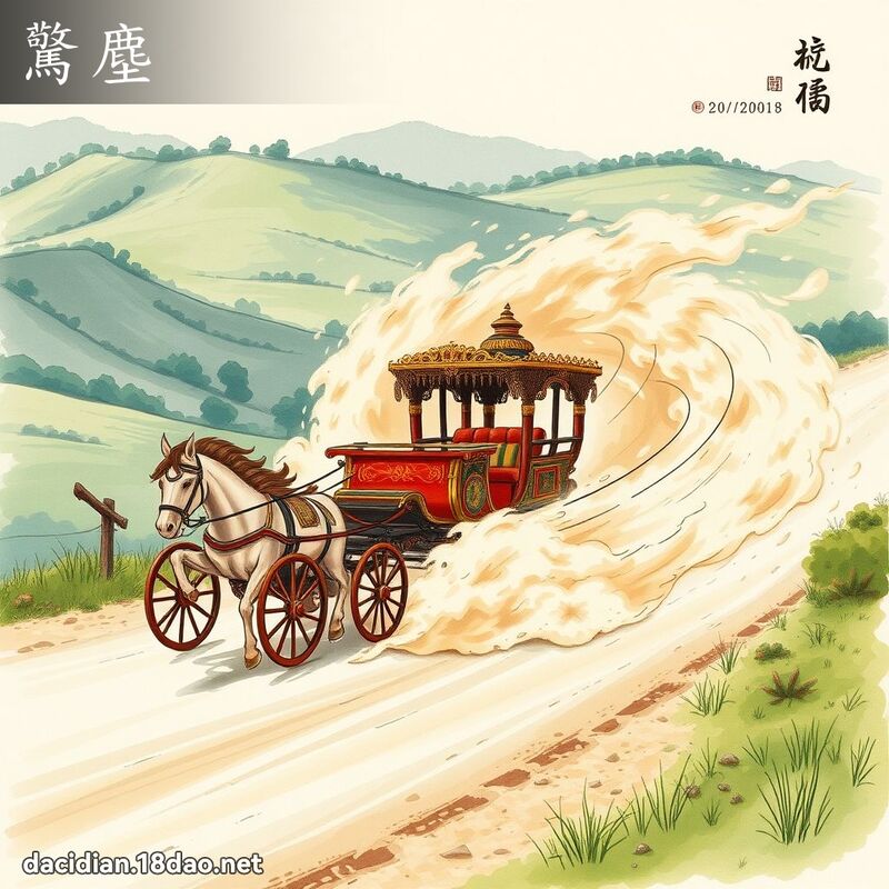 惊尘 - 国语大辞典配图