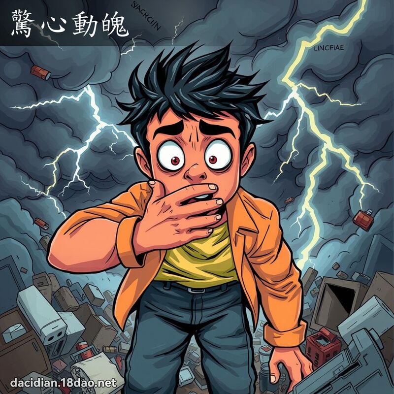 驚心動魄 - 國語大辭典配圖