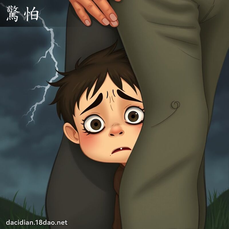 驚怕 - 國語大辭典配圖