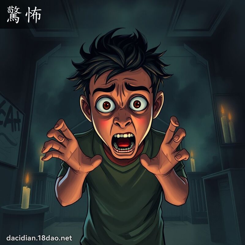 驚怖 - 國語大辭典配圖
