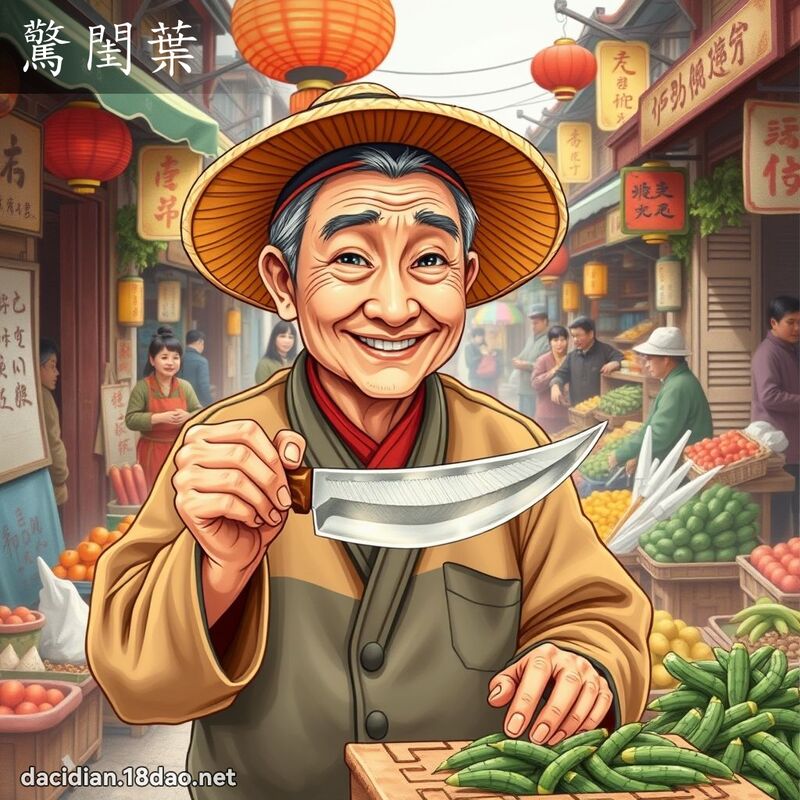驚閨葉 - 國語大辭典配圖