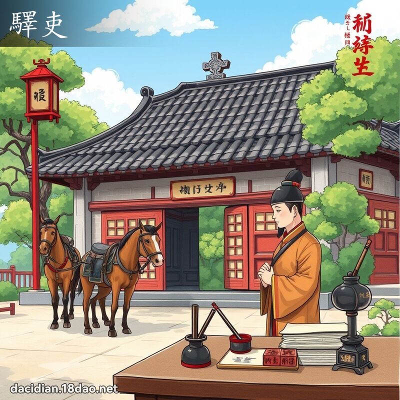 驛吏 - 國語大辭典配圖