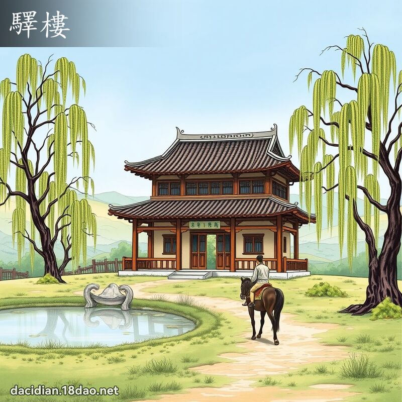 驛楼 - 国语大辞典配图