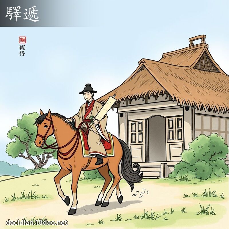 驛递 - 国语大辞典配图