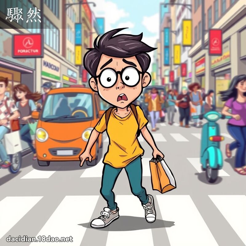 骤然 - 国语大辞典配图