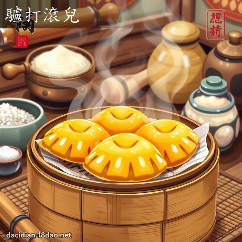 驴打滚儿 - 国语大辞典配图