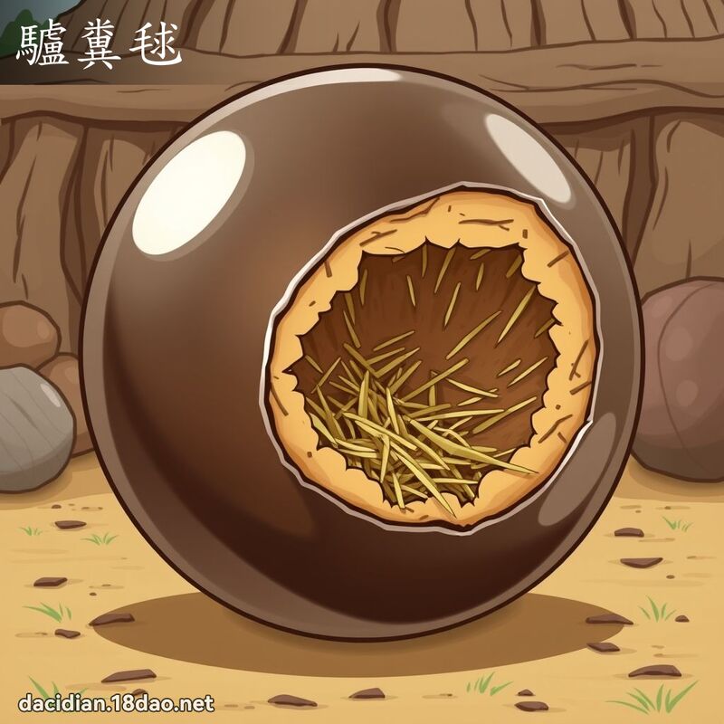 驴粪毬 - 国语大辞典配图