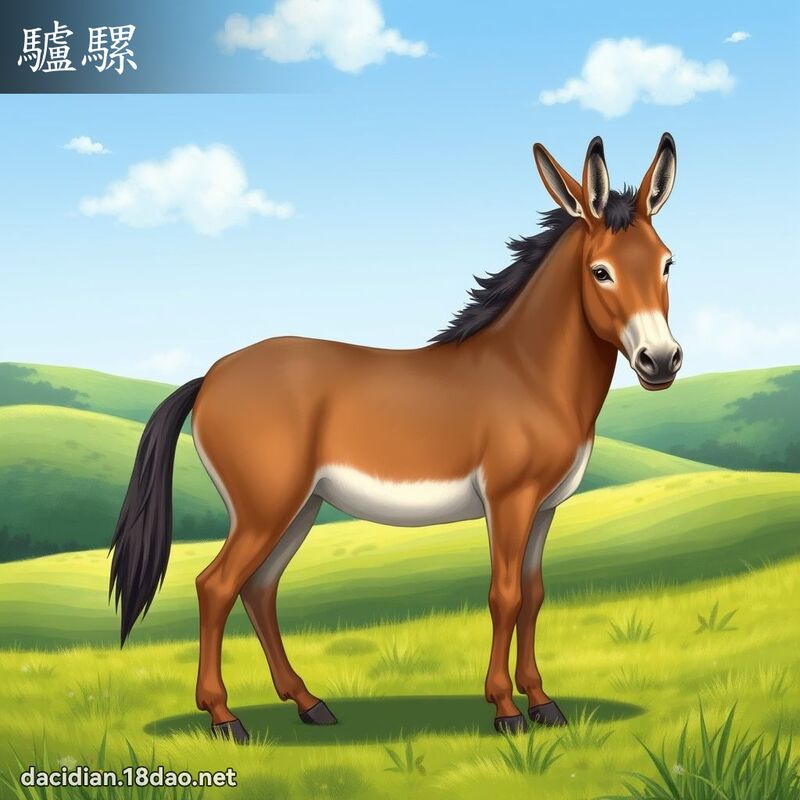驢騾 - 國語大辭典配圖