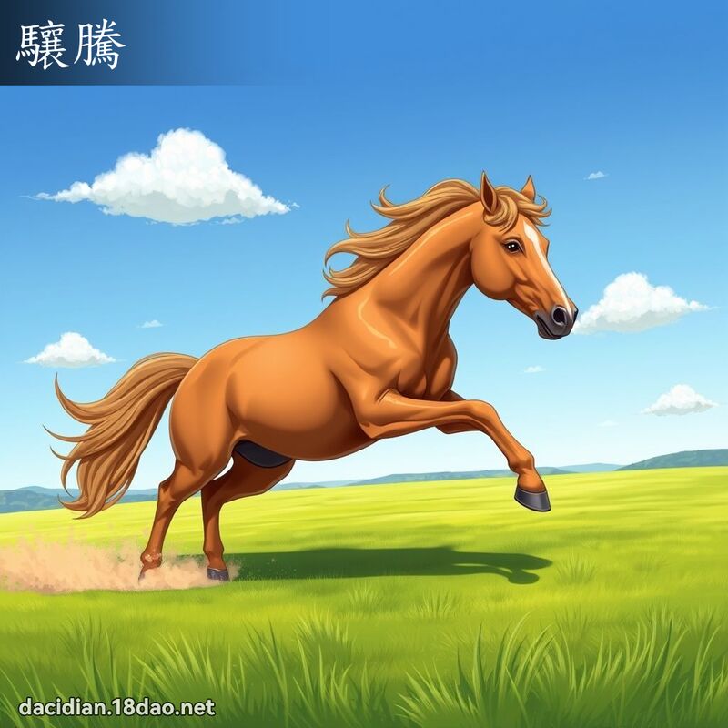 驤騰 - 國語大辭典配圖