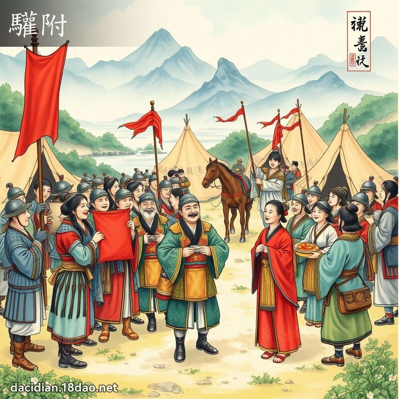 驩附 - 國語大辭典配圖