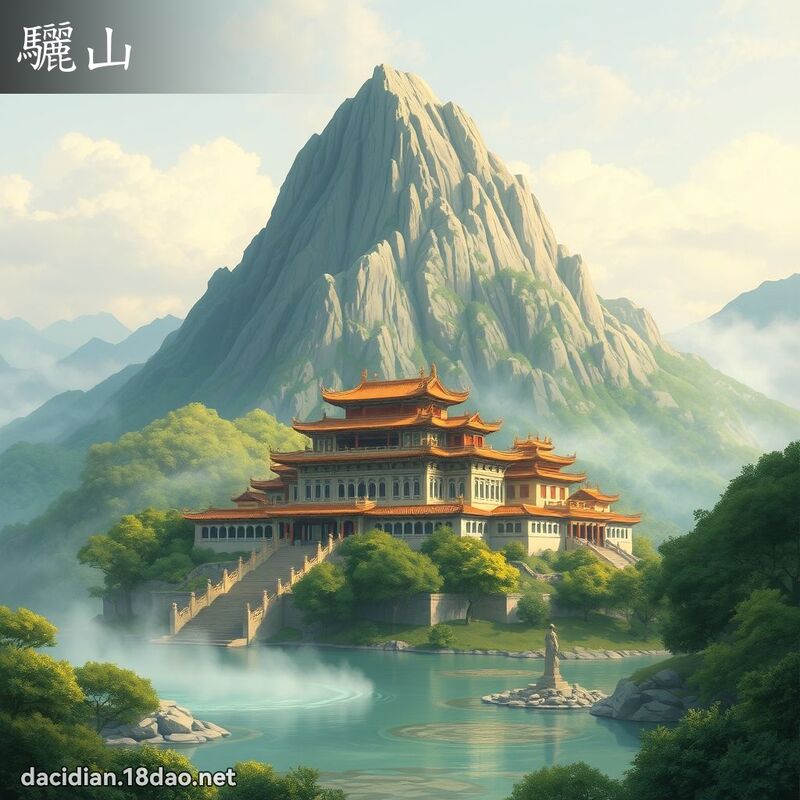 驪山 - 國語大辭典配圖