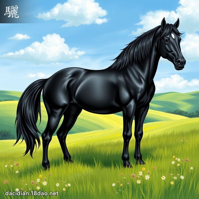 驪 - 國語大辭典配圖