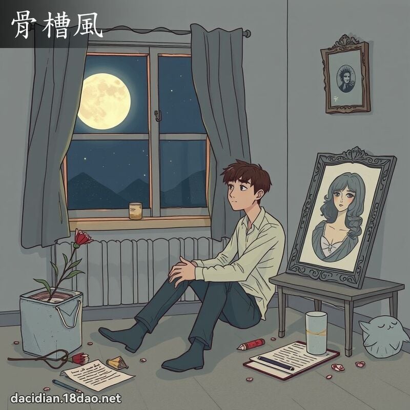 骨槽风 - 国语大辞典配图