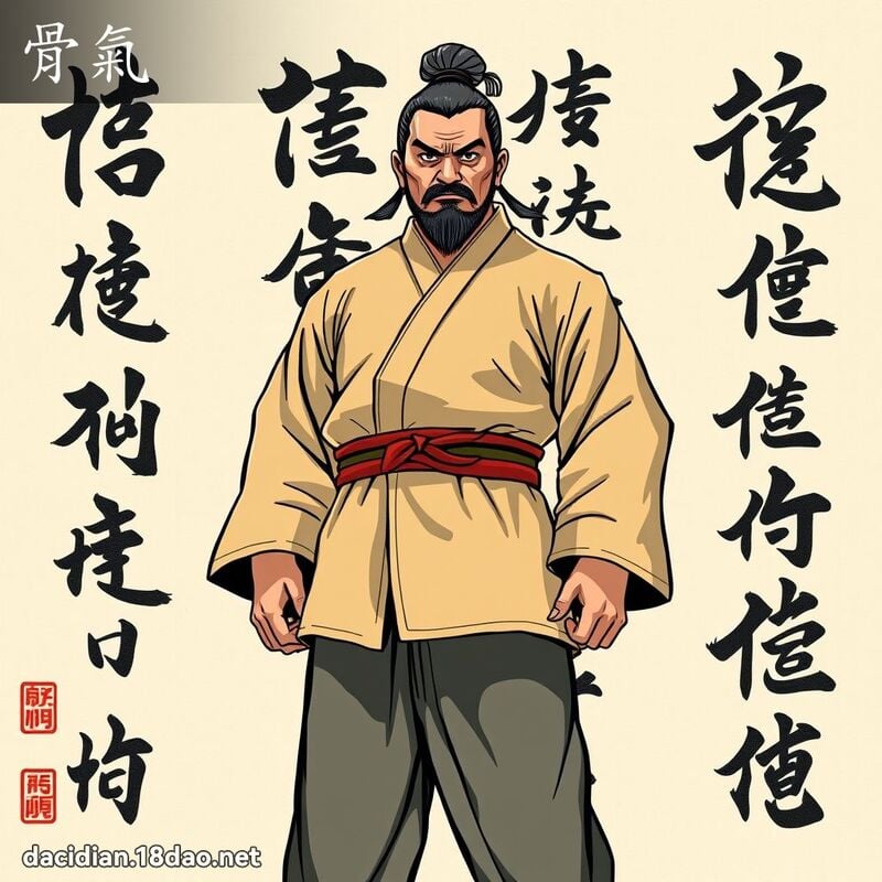 骨气 - 国语大辞典配图