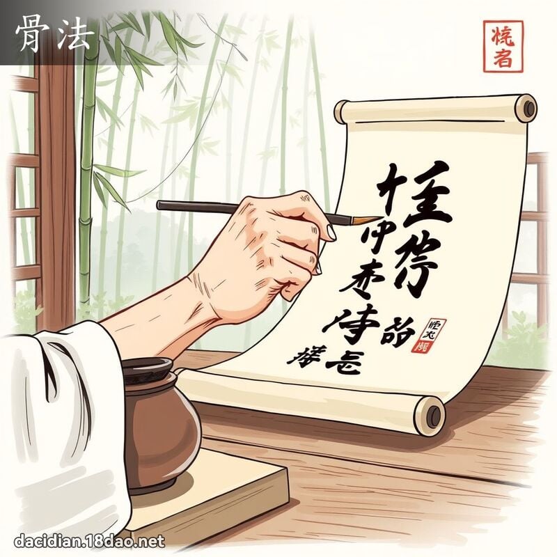 骨法 - 国语大辞典配图
