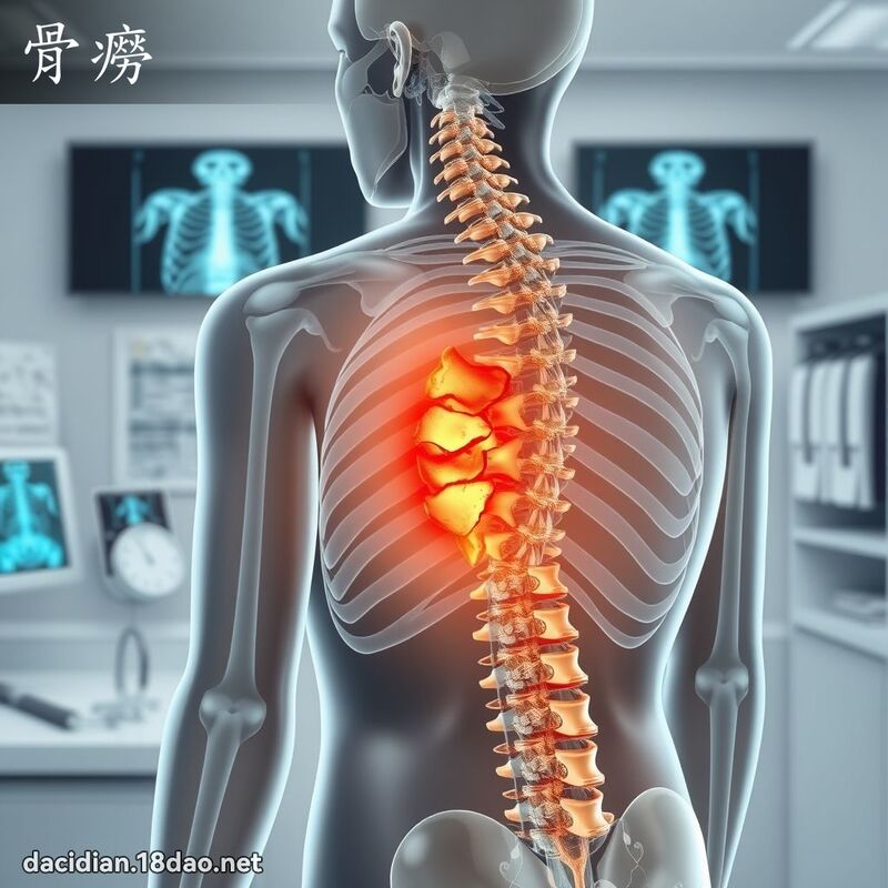 骨癆 - 國語大辭典配圖