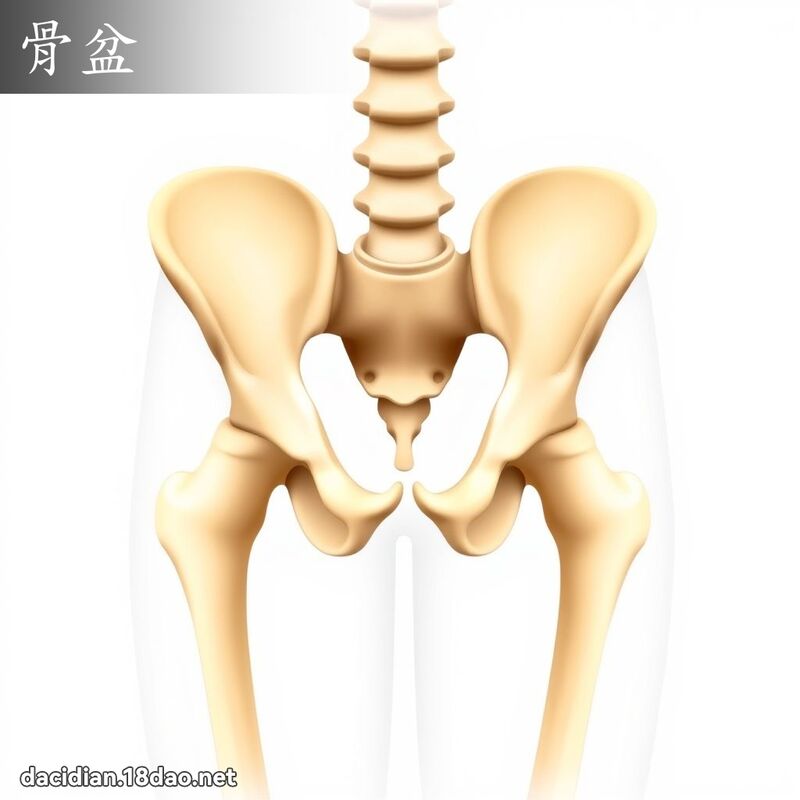骨盆 - 國語大辭典配圖