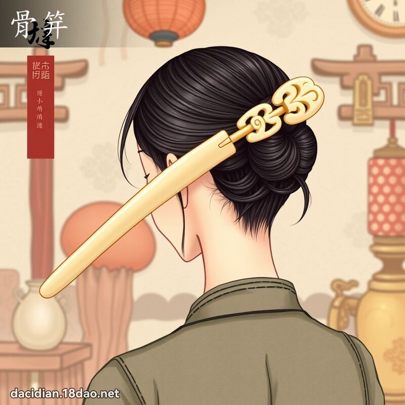 骨笄 - 国语大辞典配图