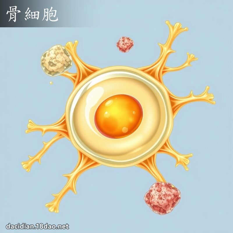 骨细胞 - 国语大辞典配图