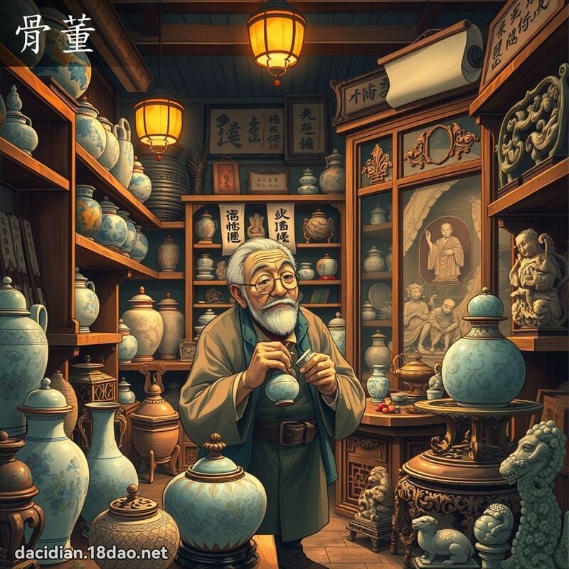 骨董 - 國語大辭典配圖