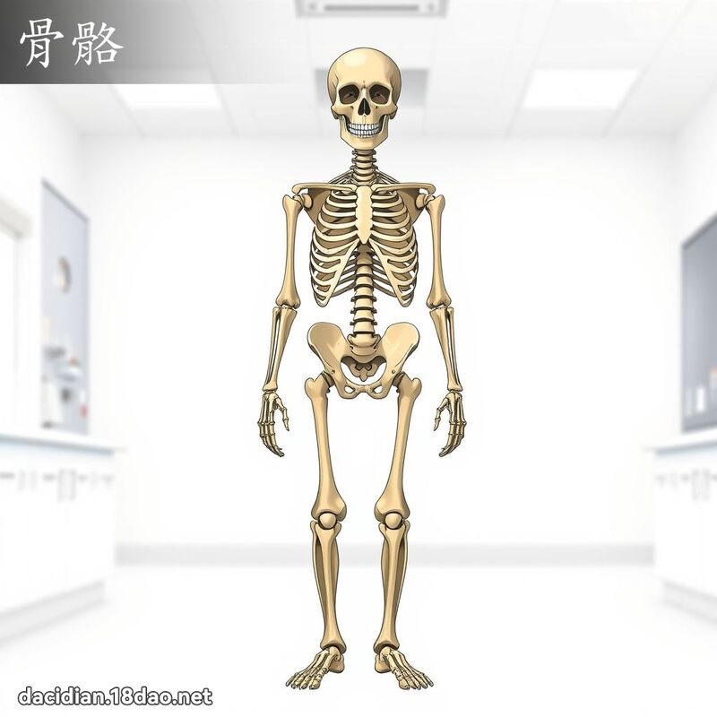 骨骼 - 国语大辞典配图