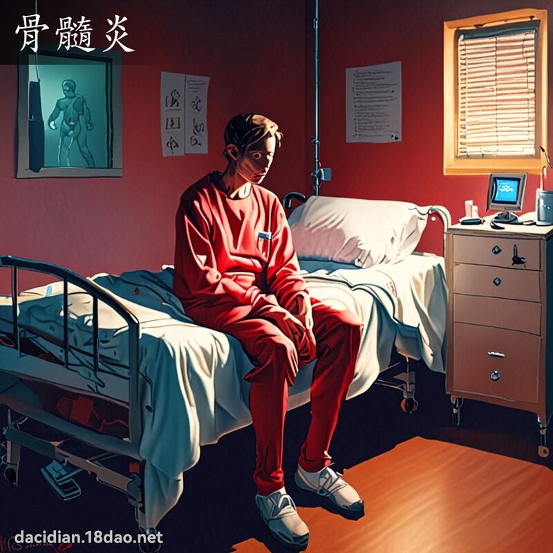 骨髓炎 - 國語大辭典配圖