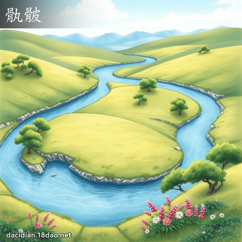 骫骳 - 国语大辞典配图