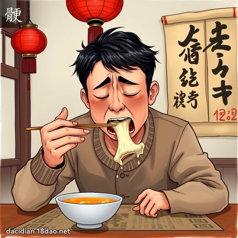 骾 - 國語大辭典配圖