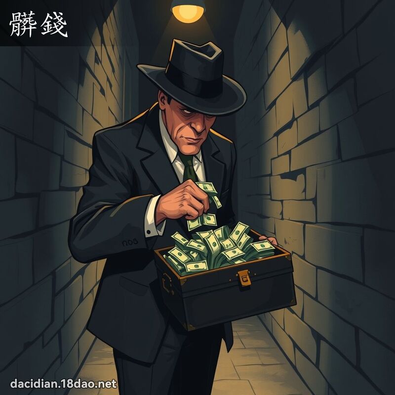 髒錢 - 國語大辭典配圖