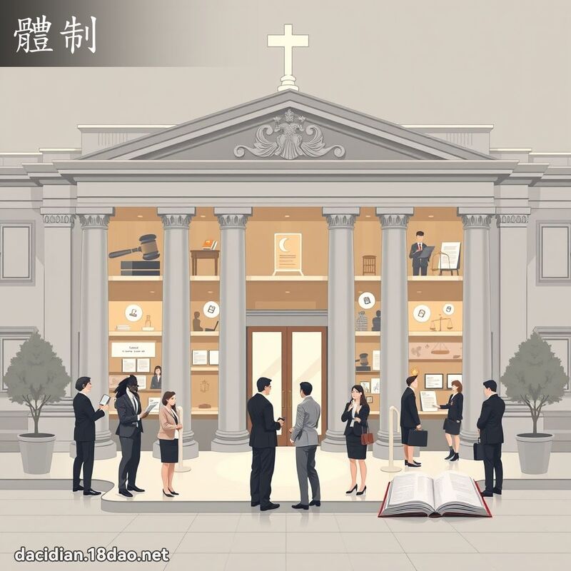 體制 - 國語大辭典配圖