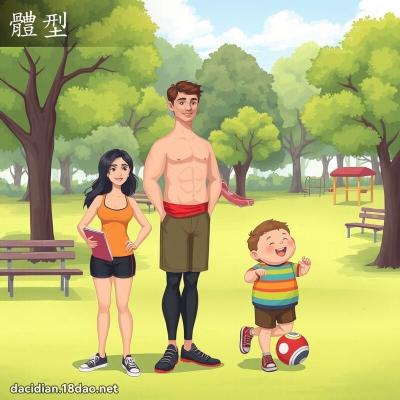体型 - 国语大辞典配图
