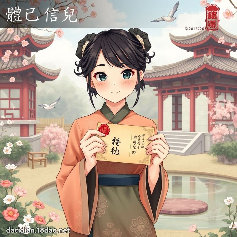体己信儿 - 国语大辞典配图