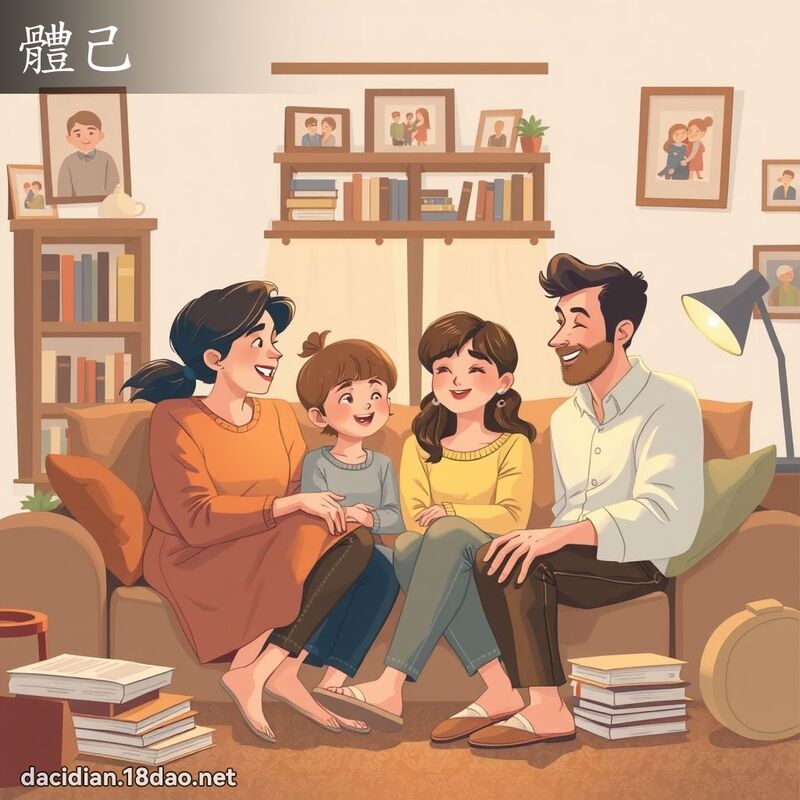 体己 - 国语大辞典配图