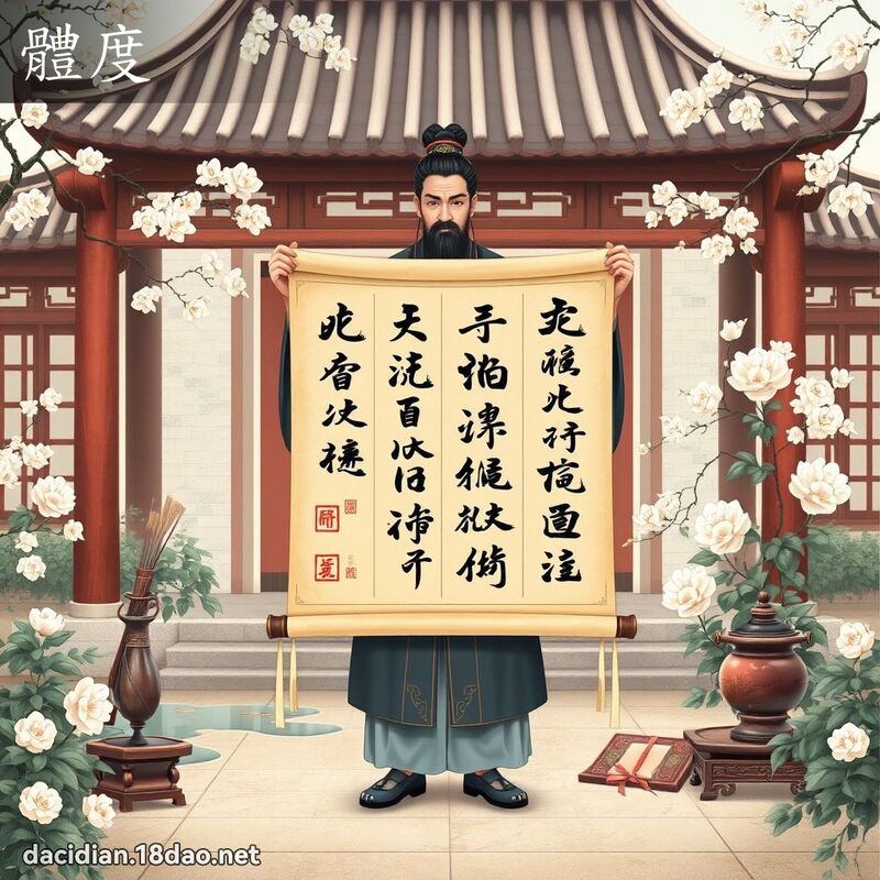 体度 - 国语大辞典配图