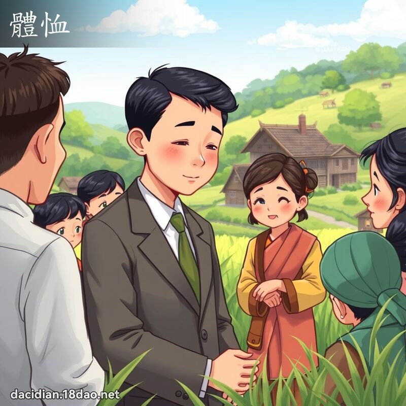 體恤 - 國語大辭典配圖