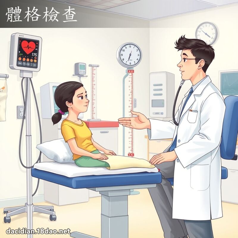 體格檢查 - 國語大辭典配圖