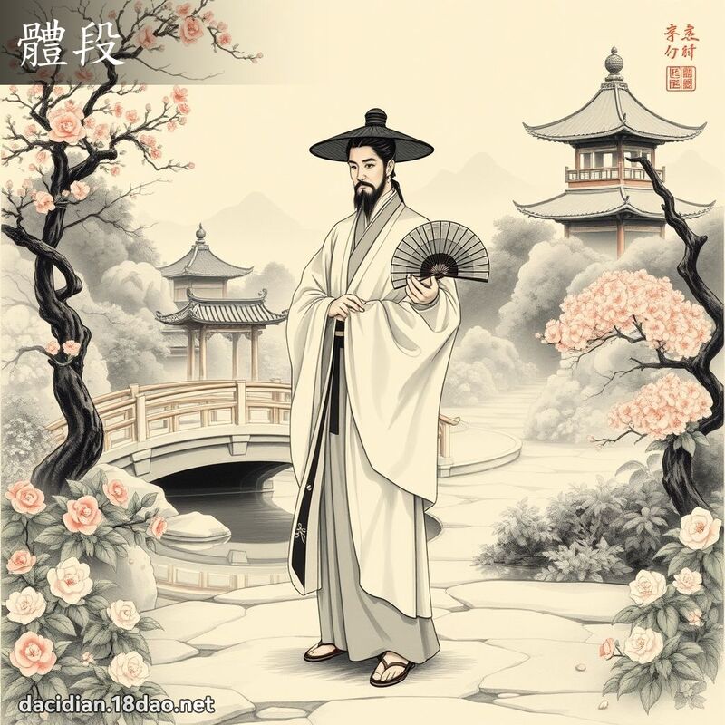 体段 - 国语大辞典配图